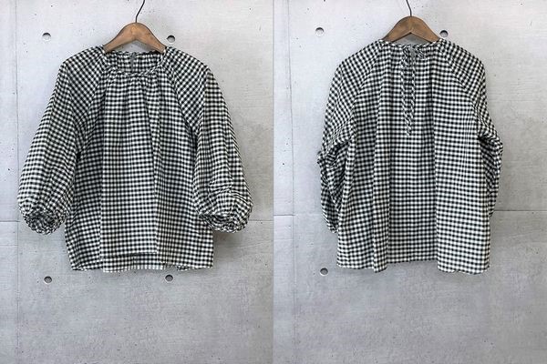 R&D.M.Co- オールドマンズテーラー　シワ加工　チェック　シャツ R&D.M.Co- オールドマンズテーラー シワ加工 チェック シャツ